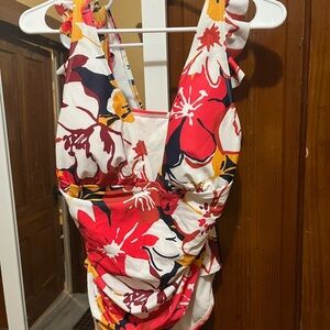 Floral One-Piece Swimsuit